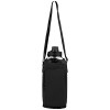 Sac Malmö pour bouteille en PU recyclé à fermeture éclair - 1.8 L (+Sérigraphie)
