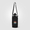 Sac Malmö pour bouteille en PU recyclé à fermeture éclair - 1.8 L (+Sérigraphie)