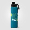 Alaska - 710 ml Bouteille d’eau en acier inoxydable à double paroi (+Sérigraphie)