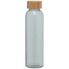 Alpine - 500 ml Bouteille en verre avec couvercle en bambou (+Sérigraphie)