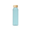 Alpine - 500 ml Bouteille en verre avec couvercle en bambou (+Sérigraphie)