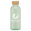 Strom - Bouteille d'eau en RPET de 650 ml avec couvercle en bambou (+Colour Jet)