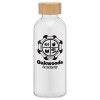 Strom - Bouteille d'eau en RPET de 650 ml avec couvercle en bambou (+Colour Jet)