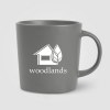 Madison - Mug en céramique matte glacée 355 ml (+Sérigraphie)