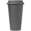 Equator - 265 ml Tumbler en céramique à double paroi avec couvercle en silicone (+Sérigraphie)