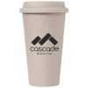 Equator - 265 ml Tumbler en céramique à double paroi avec couvercle en silicone (+Sérigraphie)