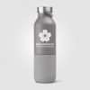 Freya Duo - 2-en-1 Bouteille en acier inoxydable recyclé à double paroi de 590 ml et gobelet de 325  (+Sérigraphie)