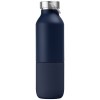 Freya Duo - 2-en-1 Bouteille en acier inoxydable recyclé à double paroi de 590 ml et gobelet de 325  (+Sérigraphie)
