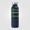 Freya Duo - 2-en-1 Bouteille en acier inoxydable recyclé à double paroi de 590 ml et gobelet de 325  (+Sérigraphie)