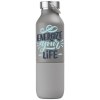Freya Duo - 2-en-1 Bouteille en acier inoxydable recyclé à double paroi de 590 ml et gobelet de 325 ml (+Sérigraphie)