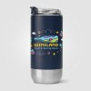Glacier - 475 ml Gobelet à Double Paroi en Acier Inoxydable Recyclé (+Sérigraphie)