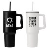 Polar Pro - 1180 ml gobelet en acier inoxydable recyclé à double paroi avec paille (+Sérigraphie)