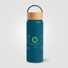 Reborn - 530 ml Bouteille en acier inoxydable à double paroi (+Sérigraphie)