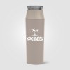 Gourde Majesty à couvercle étanche en acier inoxydable recyclé - 590 ml (+Sérigraphie)