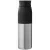 Bouteille Borealis à couvercle à torsion en acier inoxydable recyclé - 650 ml (+Sérigraphie)