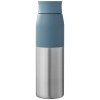 Bouteille Borealis à couvercle à torsion en acier inoxydable recyclé - 650 ml (+Sérigraphie)