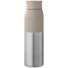 Bouteille Borealis à couvercle à torsion en acier inoxydable recyclé - 650 ml (+Sérigraphie)