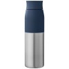 Bouteille Borealis à couvercle à torsion en acier inoxydable recyclé - 650 ml (+Sérigraphie)