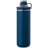 Bouteille Oasis avec couvercle et poignée en acier inoxydable recyclé - 680 ml (+Sérigraphie)