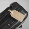 Etiquette bagage cuir régénéré MILOU