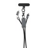 Cordon téléphone 60W avec chargeur en rRET RCS Terra