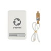 Powerbank 5000mAh et 5W en bambou et ABS RCS Zen