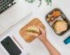 Boîte à sandwich Large en acier inoxydable Black+Blum