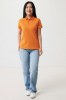 Polo en coton recyclé Iqoniq Yosemite Femme