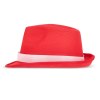Chapeau en polyester avec bande