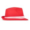 Chapeau en polyester avec bande