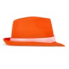 Chapeau en polyester avec bande