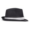 Chapeau en polyester avec bande