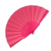 Éventail à main plastique &amp; polyester