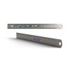 REGLET PRECISION INOX 170x15 mm AVEC TROU DE SUSPENSION