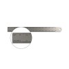 REGLET PRECISION INOX 170x15 mm AVEC TROU DE SUSPENSION