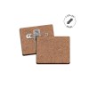 BADGE MDF EP 3 mm AVEC PINCE-EPINGLE MAXI 20 cm2