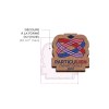 BADGE MDF EP 3 mm AVEC PINCE-EPINGLE MAXI 20 cm2