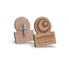 BADGE MDF EP 3mm AVEC PINCE-EPINGLE ENTRE 20 cm2 ET 40 cm2 MAXI