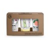 BOITE CARTON AVEC FENETRE POUR 3 OU 6 PICUP60 - MONTAGE COMPRIS