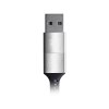 CABLE DE CHARGE 6 EN 1 A ENROULEMENT MAGNETIQUE