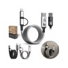 CABLE DE CHARGE 6 EN 1 A ENROULEMENT MAGNETIQUE