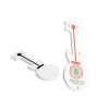 JETON PLASTIQUE (ABS) FORME GUITARE