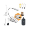 LAMPE LED DE LECTURE FLEXIBLE AVEC PINCE