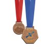MEDAILLE MDF EP 3 mm MAXI 30 cm2 AVEC CORDON SATIN