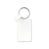 PORTE CLES PLASTIQUE SOUPLE CARTE 53x33 mm (anneau 25 mm)