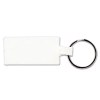 PORTE CLES PLASTIQUE SOUPLE RECTANGLE 55x28 mm (anneau 25 mm)