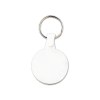 PORTE CLES PLASTIQUE SOUPLE ROND Ø34 mm (anneau 25 mm)