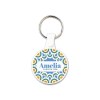 PORTE CLES PLASTIQUE SOUPLE ROND Ø34 mm (anneau 25 mm)