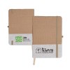 CARNET B6 COUVERTURE COTON ET FIBRES DE BAMBOU