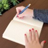 CARNET A5 COUVERTURE COTON ET FIBRES DE BAMBOU